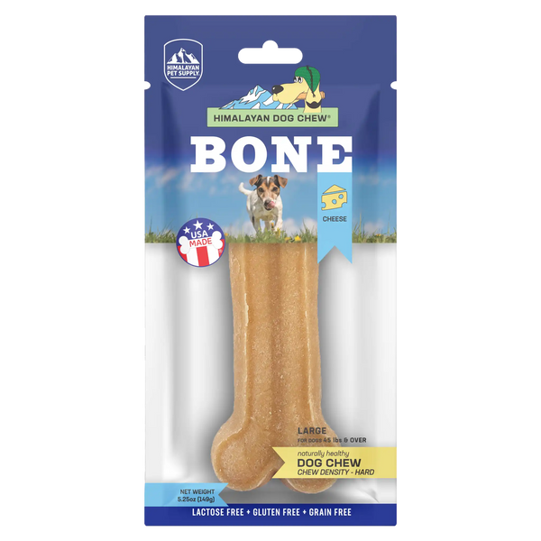 Hard cheese top dog chew
