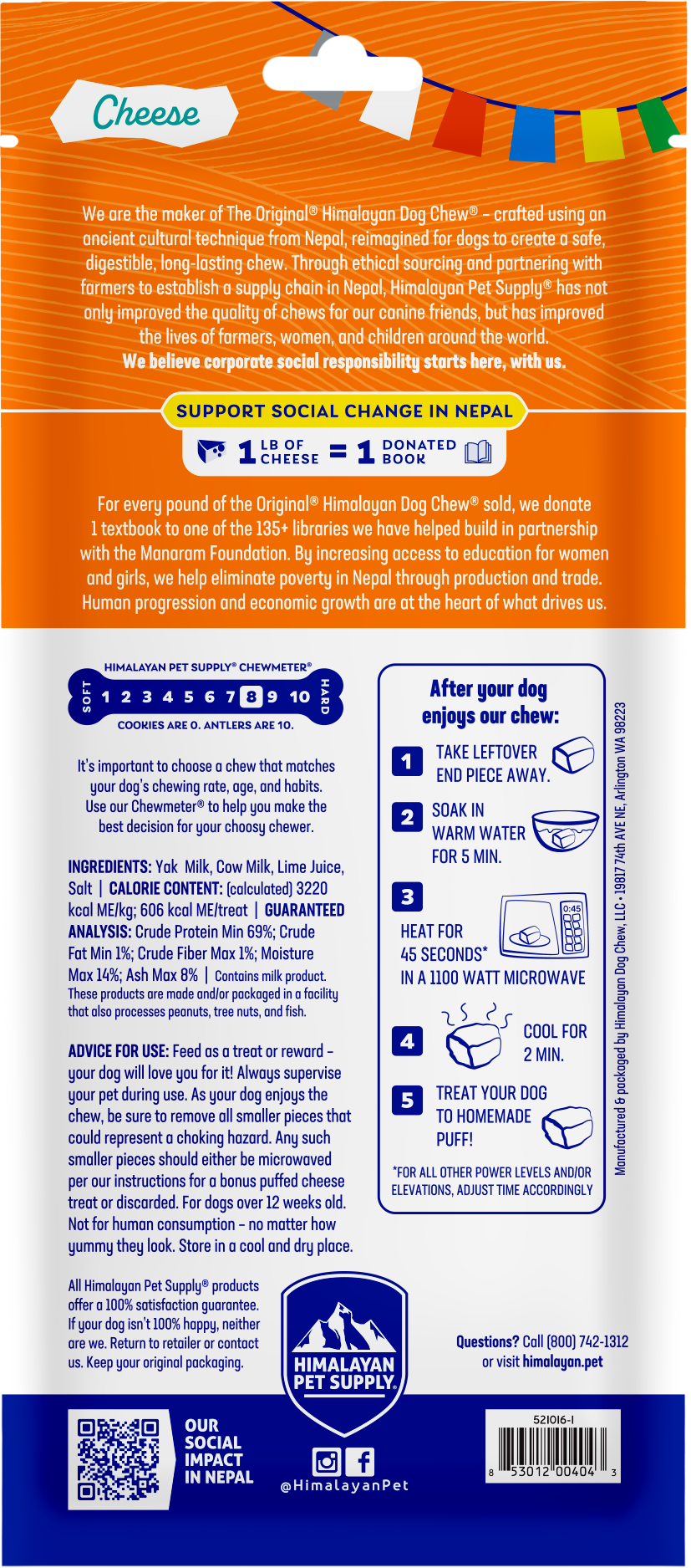 Himalayan Dog Chew® | Cheese