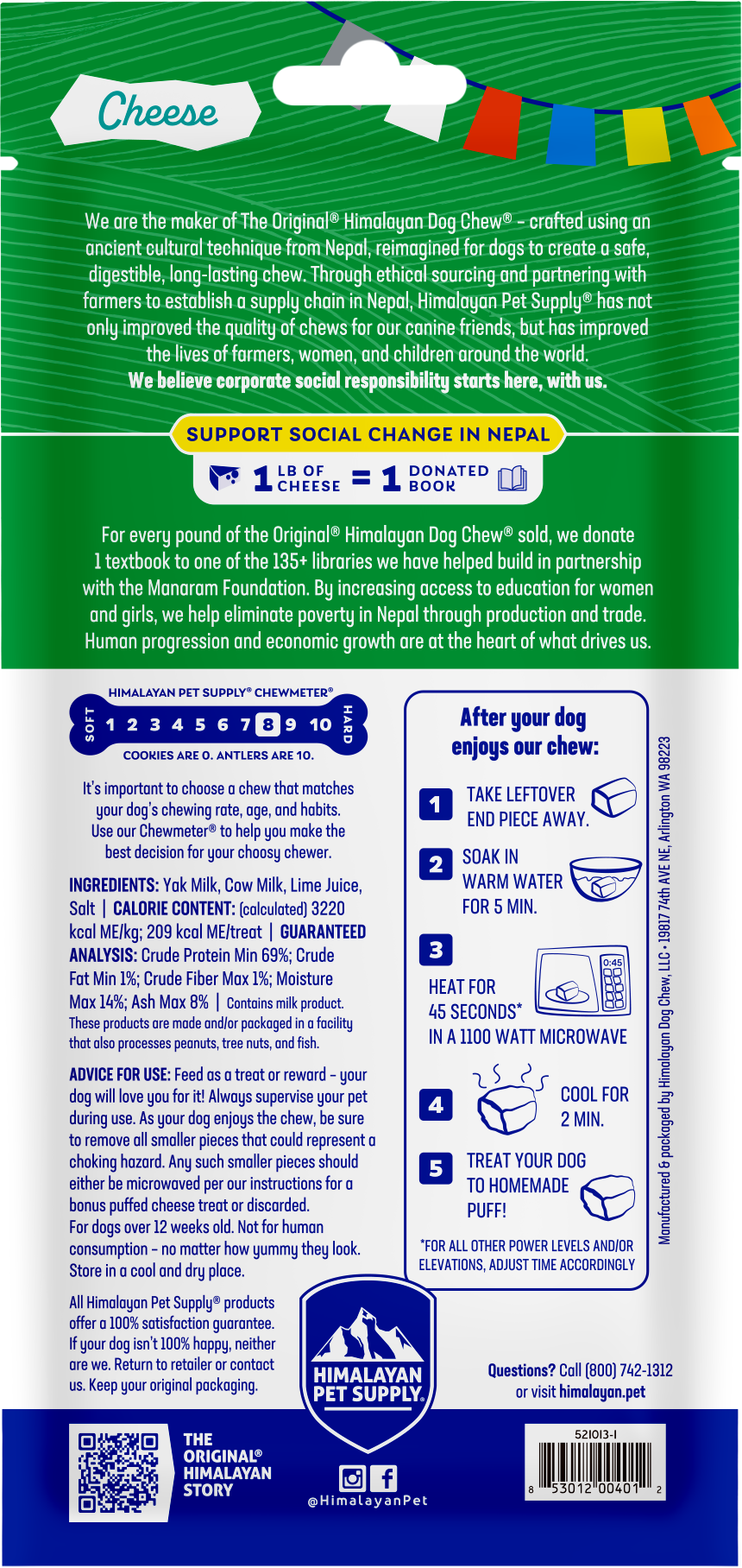 Himalayan Dog Chew® | Cheese