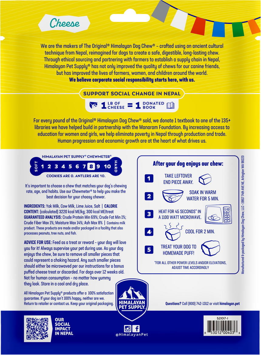 Himalayan Dog Chew® | Cheese