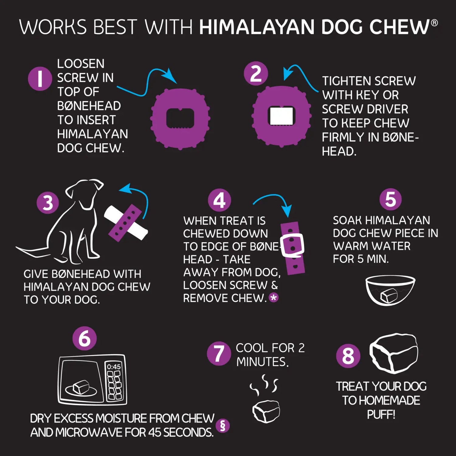 Himalayan dog best sale chew microwave