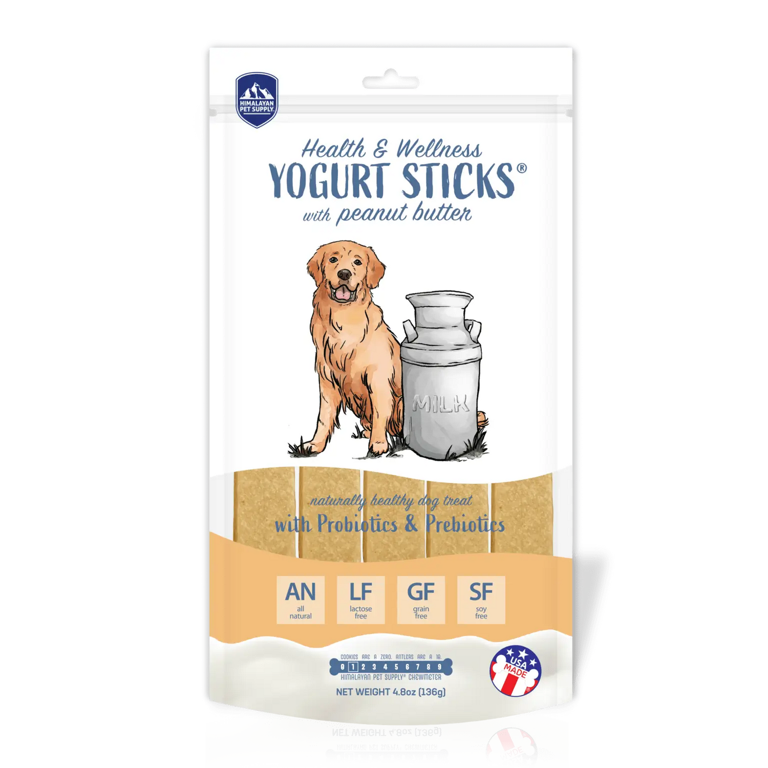 Yogurt Sticks Peanut Butter